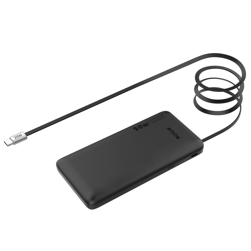 Powerbank 10.000 mAh — aansluitingen