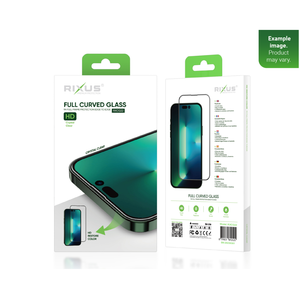 Screenprotector verpakking