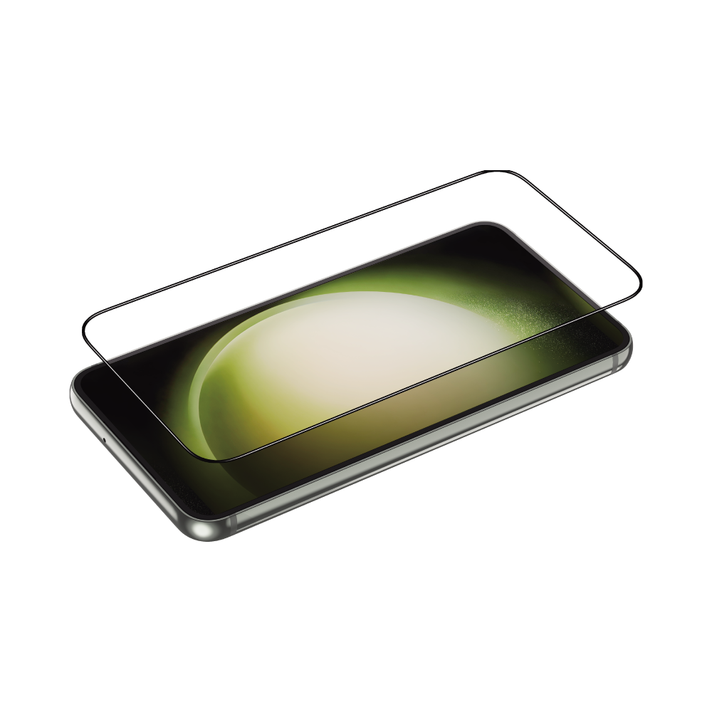 Screenprotector op toestel